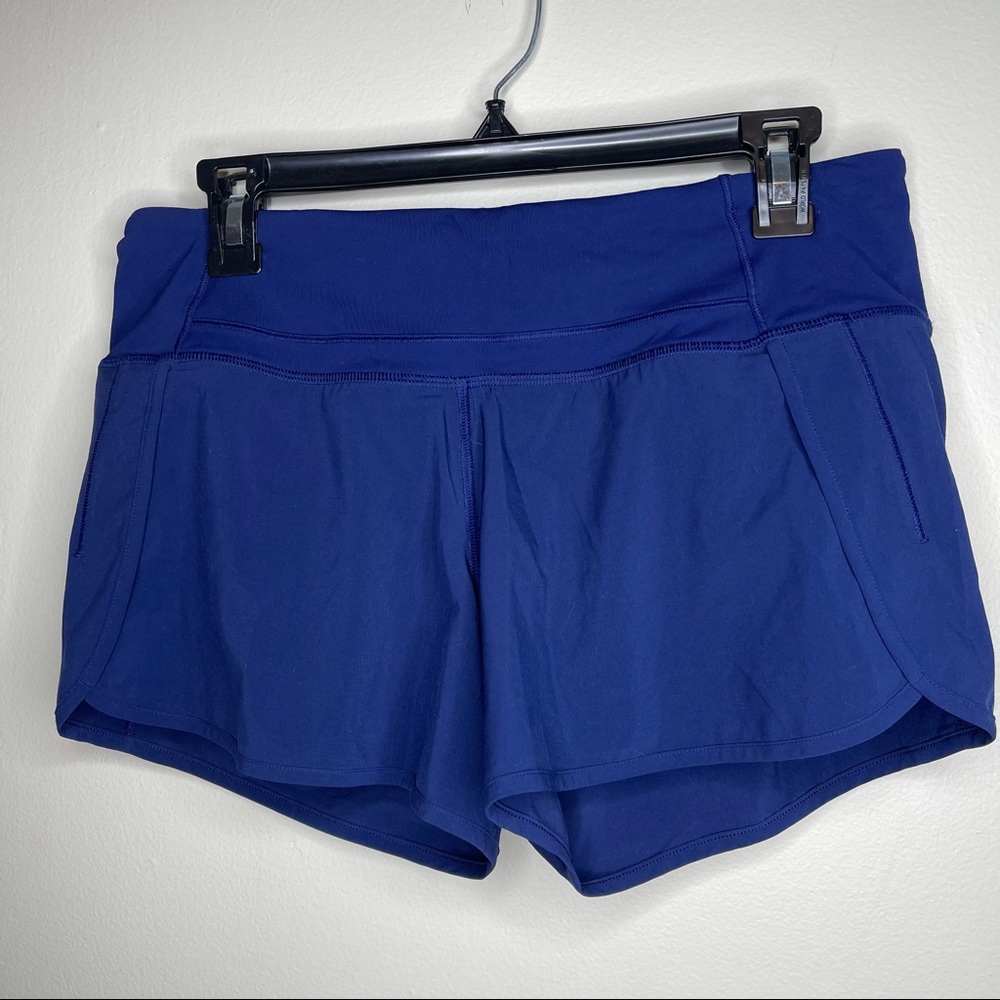 Lululemon | Blue Speed Short Sz 6